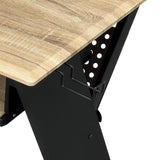 Annette Natural & Black Finish Music Desk