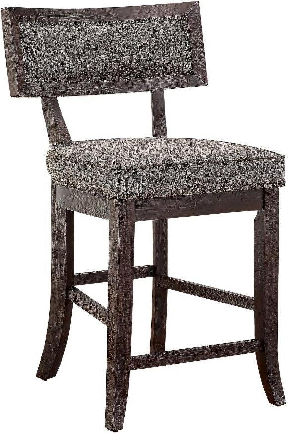 Oxton Distressed Dark Cherry Extendable Counter Height Dining Room Set