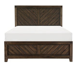 Parnell Distressed Espresso Panel Bedroom Set