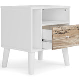 Piperton White Youth Bookcase Storage Bedroom Set