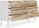 Piperton White Youth Bookcase Storage Bedroom Set