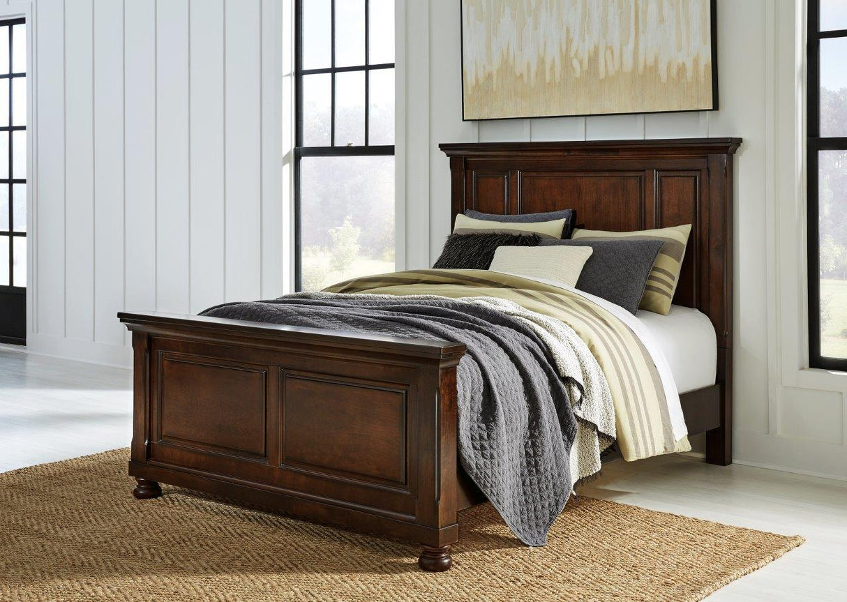 Ashley Furniture Porter Panel Bedroom Set, Rustic Brown