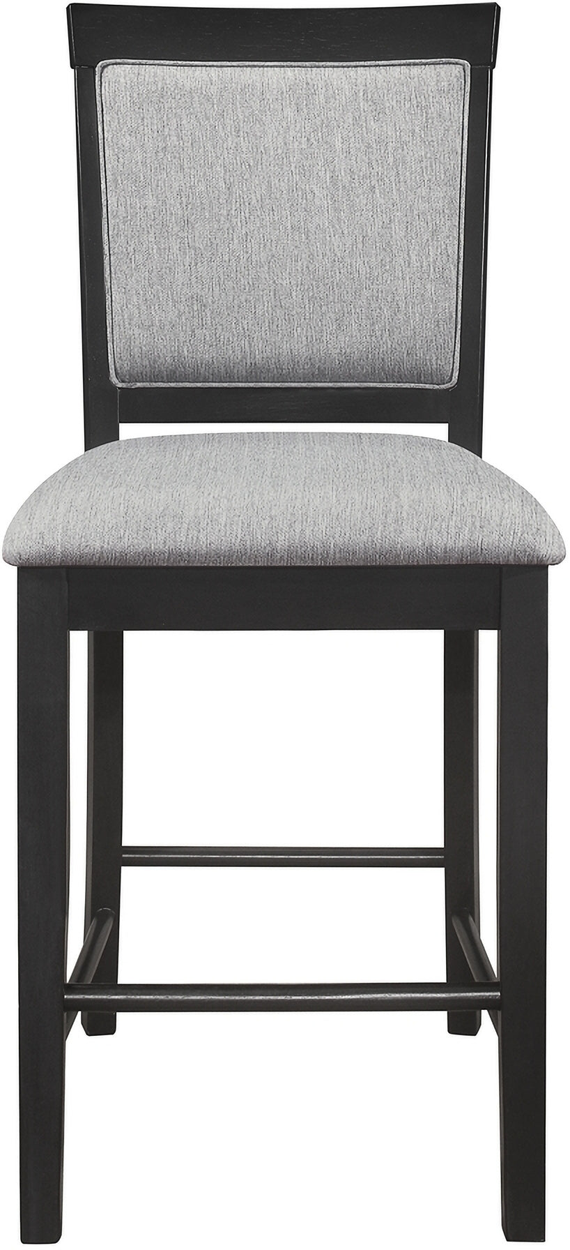 Raven Dining Room Set In Charcoal Gray