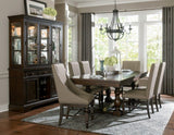 Reid Cherry Extendable Rectangular Dining Room Set