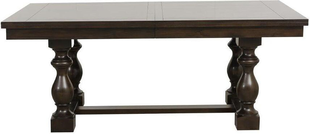 Reid Cherry Extendable Rectangular Dining Room Set