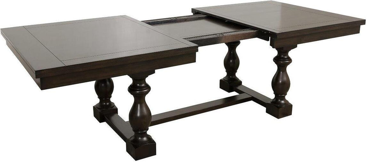 Reid Cherry Extendable Rectangular Dining Room Set