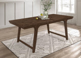 Reynolds Dining Room Set In Brown Oak