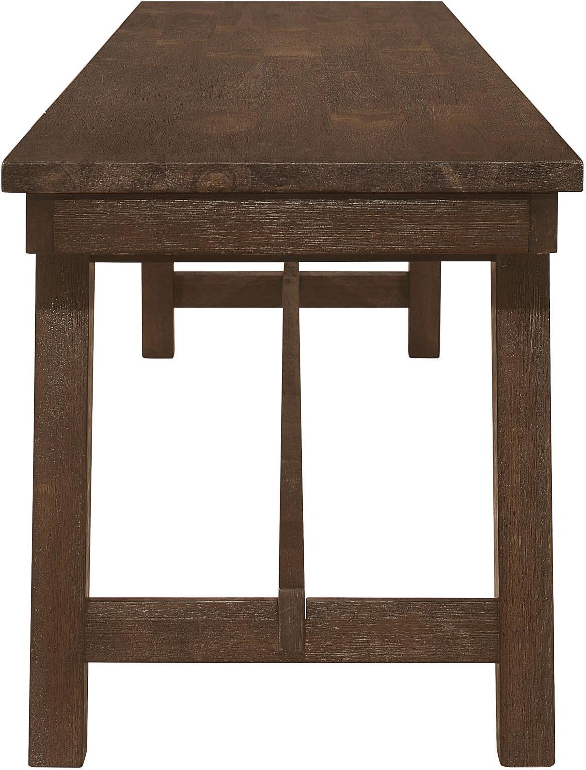 Reynolds Dining Room Set In Brown Oak