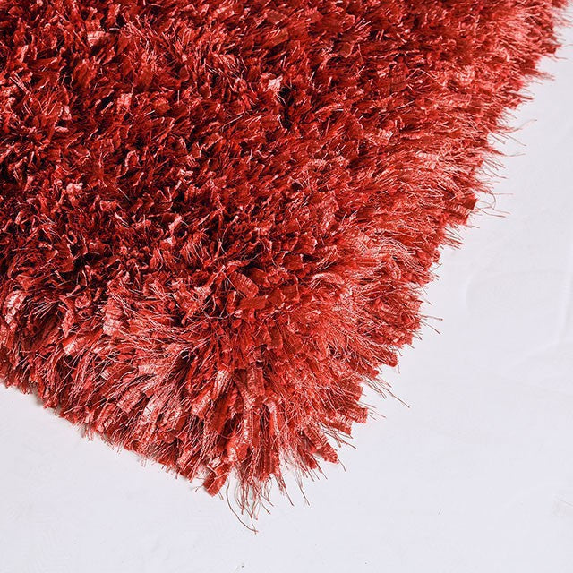 Annmarie 5' X 7' Scarlet Area Rug