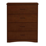 Rowe Dark Cherry Youth Bookcase Platform Bedroom Set