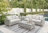 Seton Creek Gray Outdoor Living Room Set