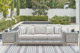 Seton Creek Gray Outdoor Living Room Set