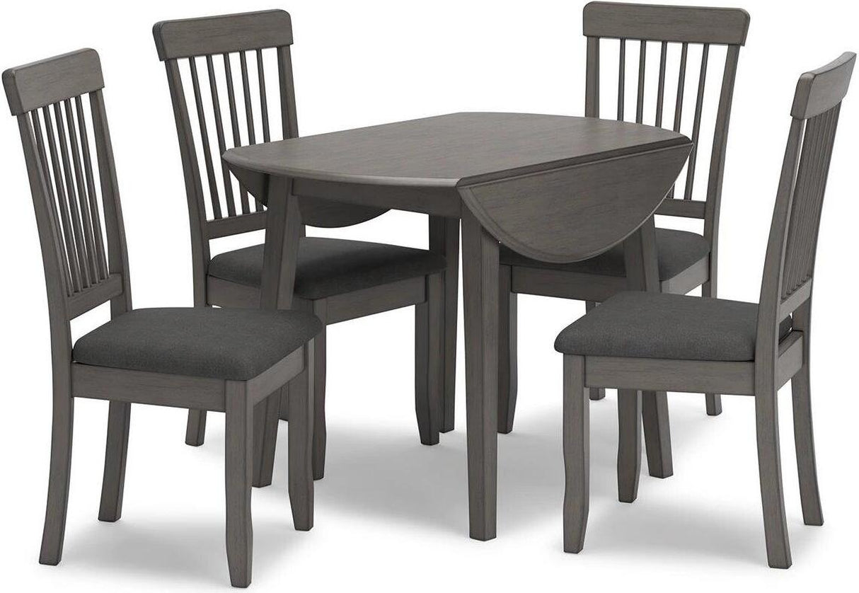 Shullden Dining Room Set In Gray