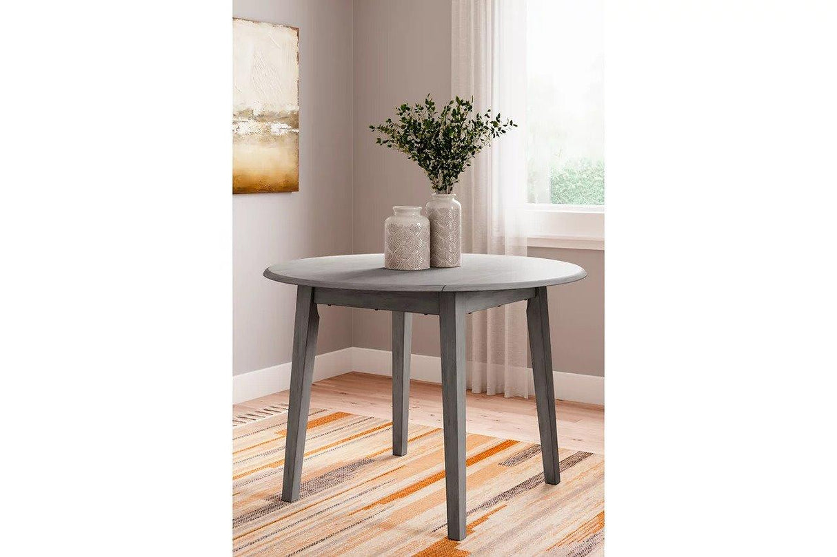 Shullden Dining Room Set In Gray