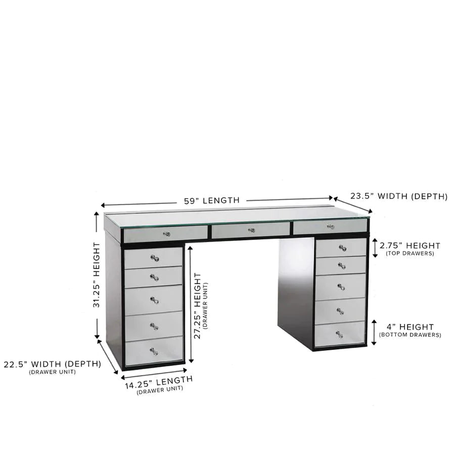 SlayStation® Pro 2.0 Mirrored Tabletop + 5 Drawer Units Bundle