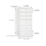 SlayStation® 6 Drawer Makeup Vanity Storage Unit