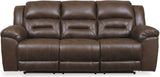 Stoneland Reclining Living Room Set In Chocolate