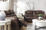 Stoneland Reclining Living Room Set In Chocolate