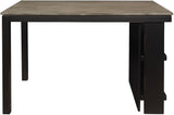 Stratus Dining Room Set In Black and Gray