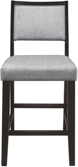 Stratus Dining Room Set In Black and Gray