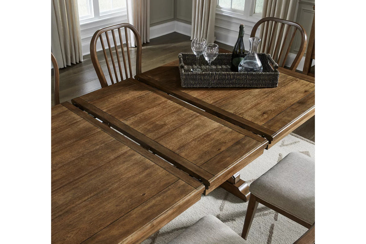 Sturlayne Dining Room Set In Brown