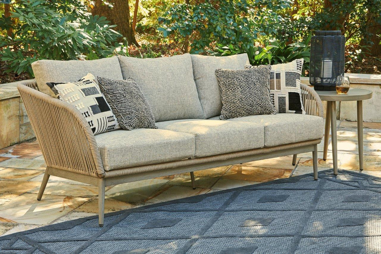 Swiss Valley Beige And Grey Outdoor Conversation Set