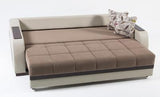 Ultra 3 Seat Sleeper (Optimum Brown) 3 Pieces