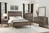 Urbanite 3 Tone Gray Youth Panel Bedroom Set