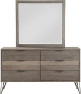 Urbanite 3 Tone Gray Youth Panel Bedroom Set