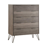 Urbanite 3 Tone Gray Youth Panel Bedroom Set