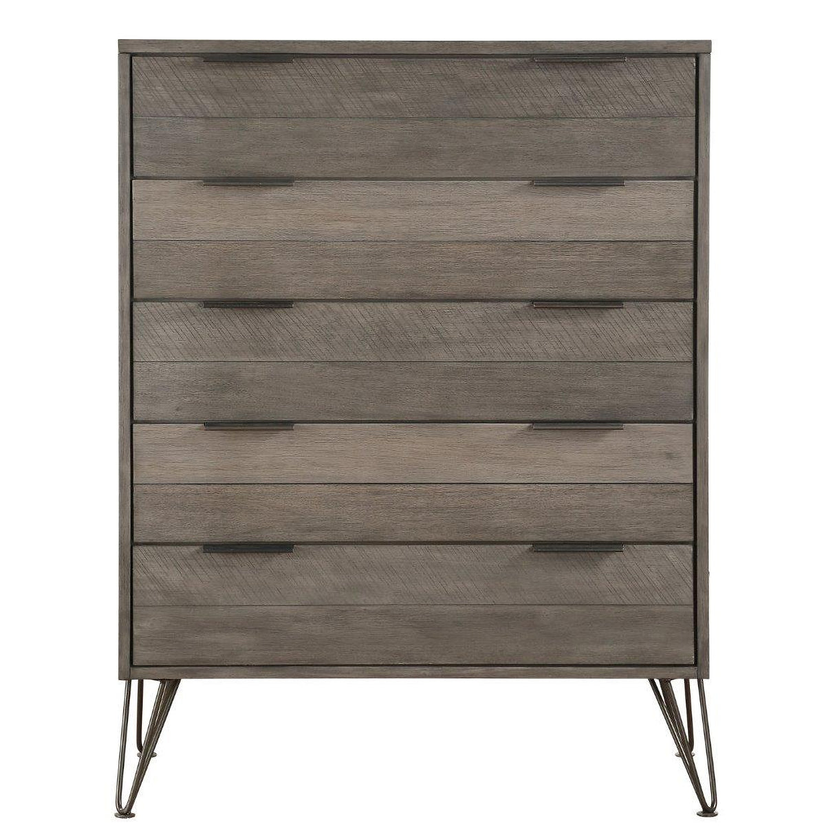 Urbanite 3 Tone Gray Youth Panel Bedroom Set