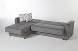 Vision Sectional Love Seat Part(Diego Gray) 1 Piece