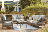 Visola Gray Outdoor Conversation Set