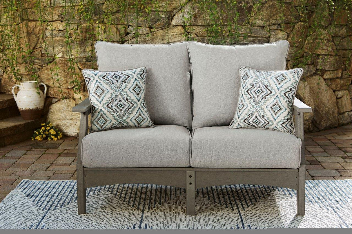 Visola Gray Outdoor Conversation Set