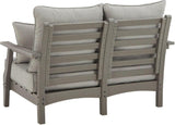 Visola Gray Outdoor Conversation Set