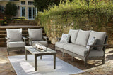 Visola Gray Outdoor Conversation Set