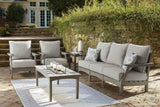 Visola Gray Outdoor Conversation Set