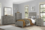 Waldorf Dark Gray Youth Panel Bedroom Set