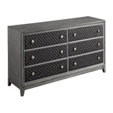 West End Wire Brushed Gray Panel Bedroom Set