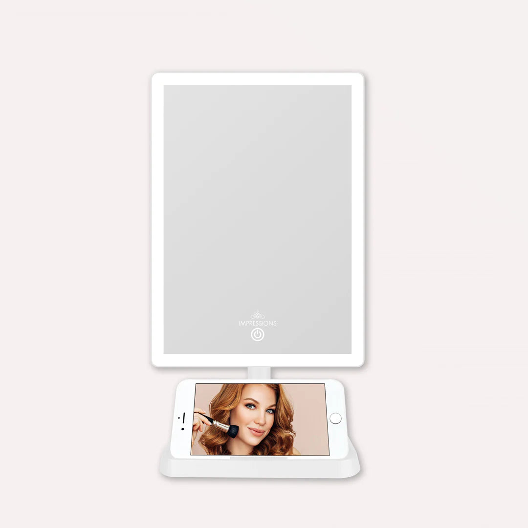 Charmed Tri-Tone LED Makeup Mirror