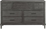 Wittenberry Gray Platform Bedroom Set With Footboard Drawer And LED