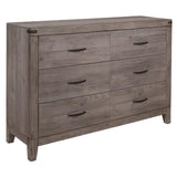 Woodrow Brownish Gray Youth Platform Bookcase Bedroom Set