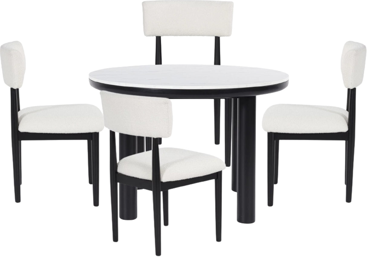 Xandrum Dining Room Set In Black