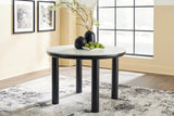 Xandrum Dining Room Set In Black