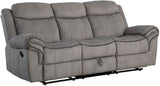 Zubaida Gray Reclining Living Room Set